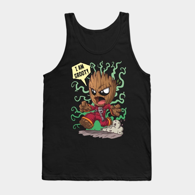 I am Groot! Tank Top by Hana77